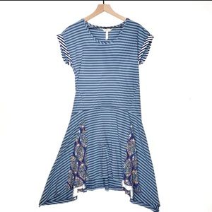 Matilda Jane Women’s Walkabout Stripe Side tail Dress NWT SZ SMALL